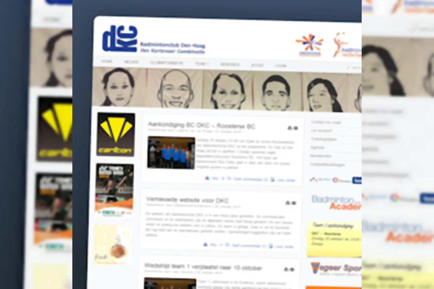 Vernieuwde website voor BC DKC