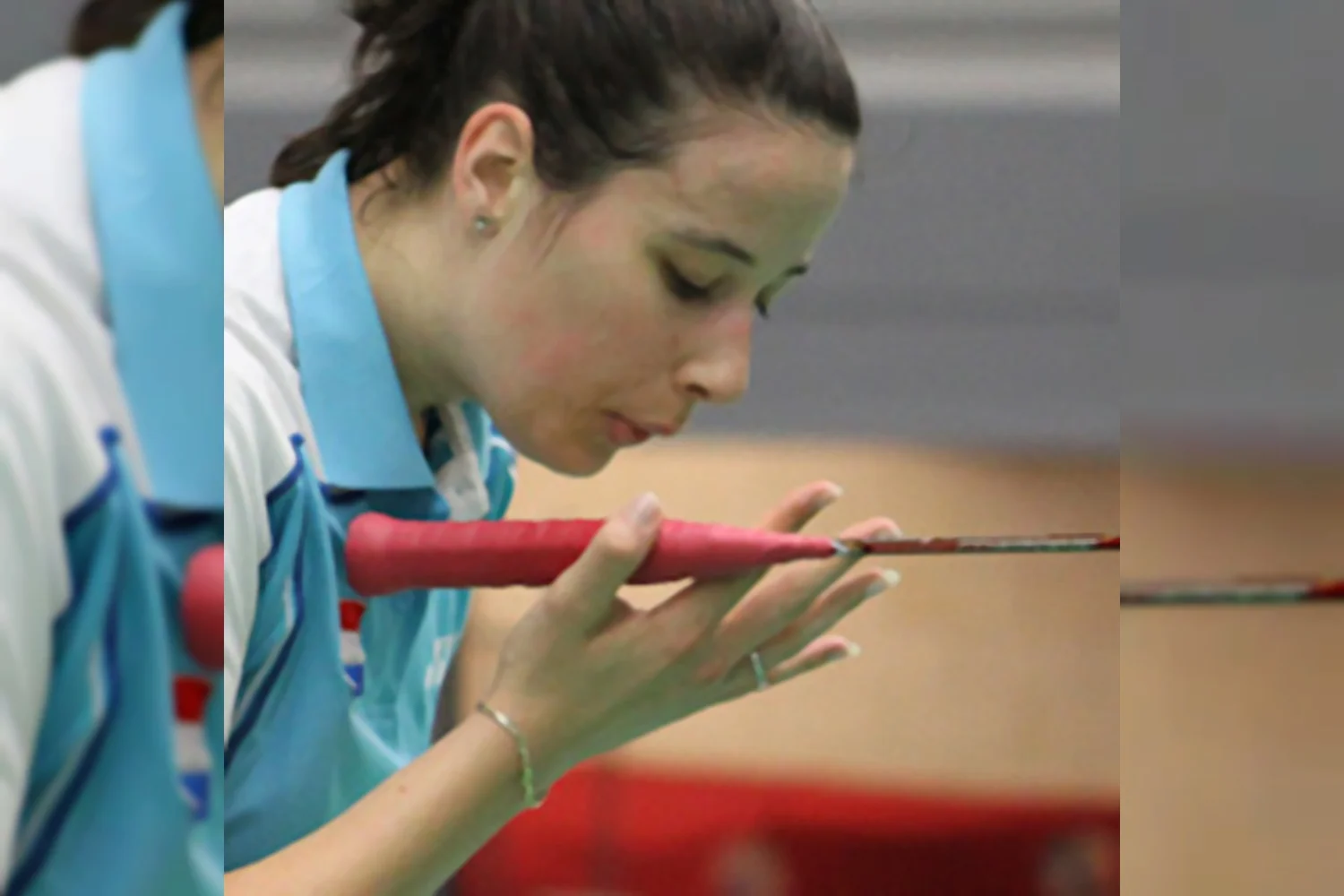 Damesdubbel met Iris Tabeling