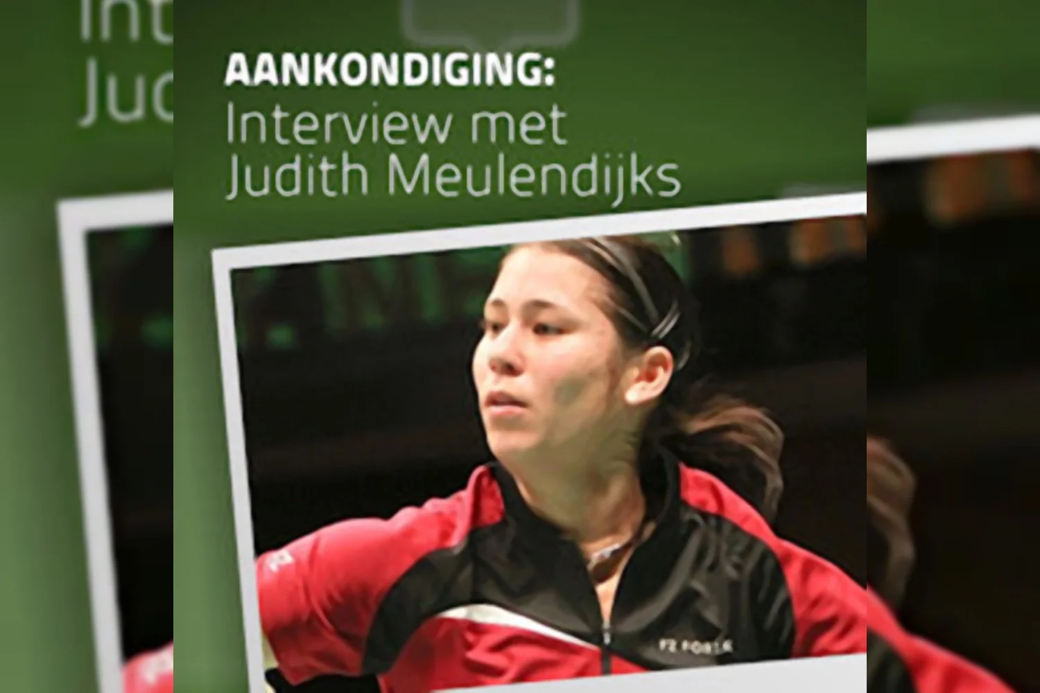 Dinsdag: interview met Judith Meulendijks