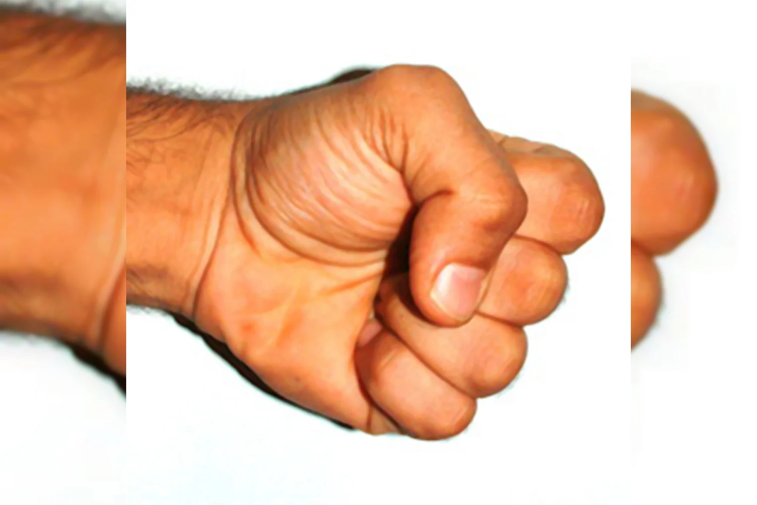 De one inch punch van Bruce Lee