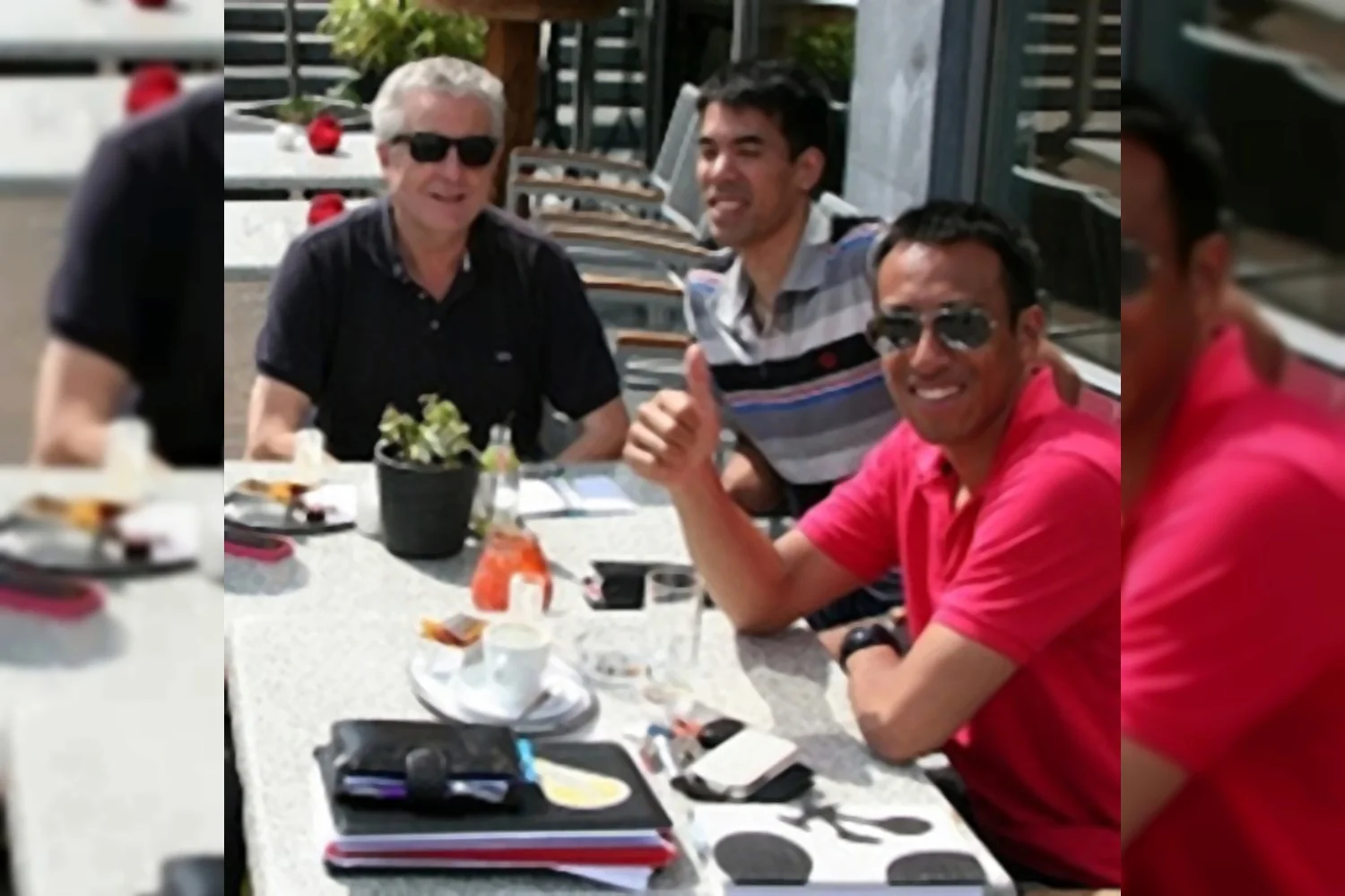 Drukke tijd voor voorzitter Ted van der Meer