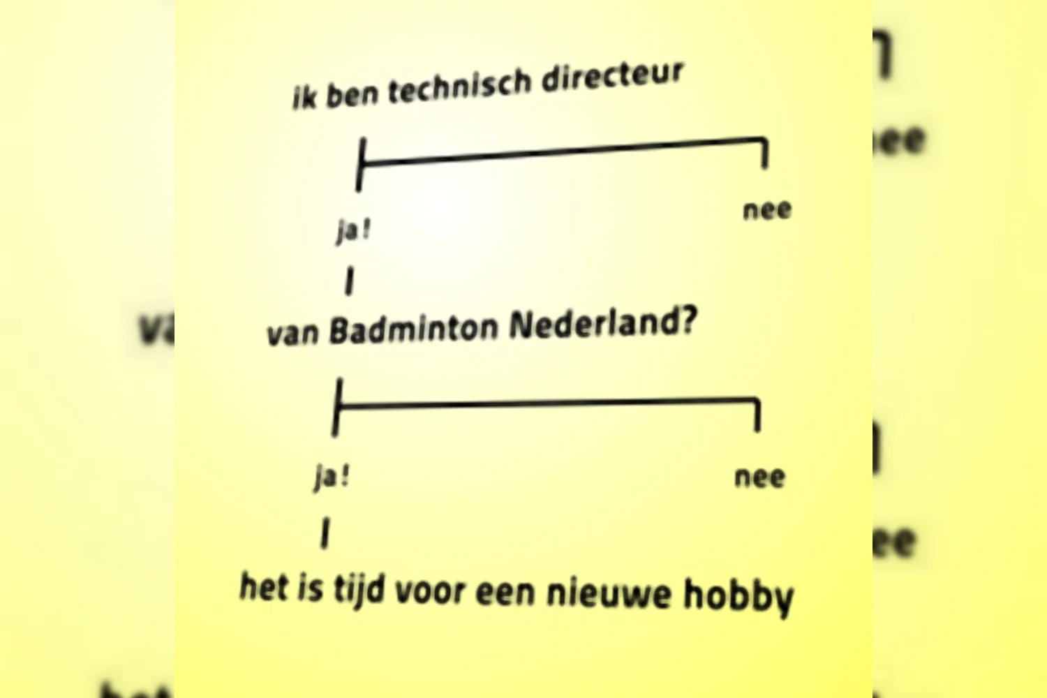 Een motie van wantrouwen: opnieuw