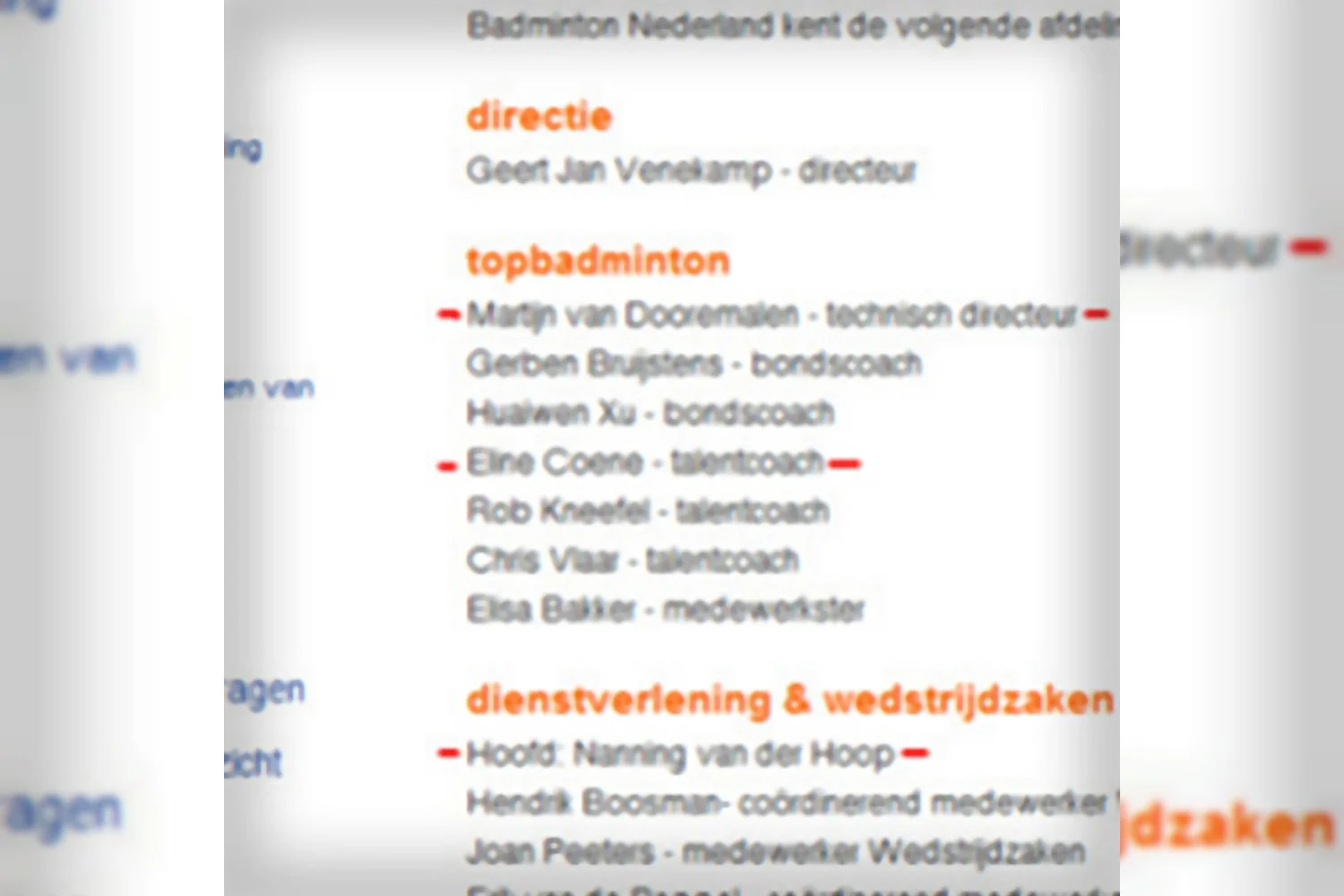 Nieuwjaarswens van Badminton Nederland