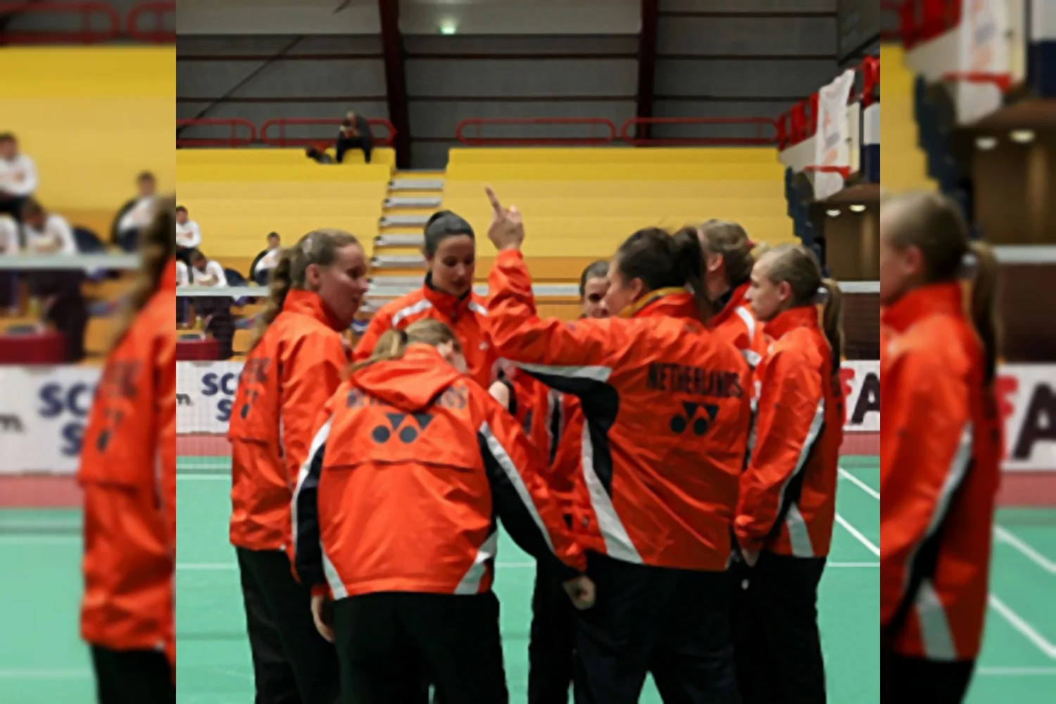 Badmintonvrouwen plaatsen zich wel voor halve finales