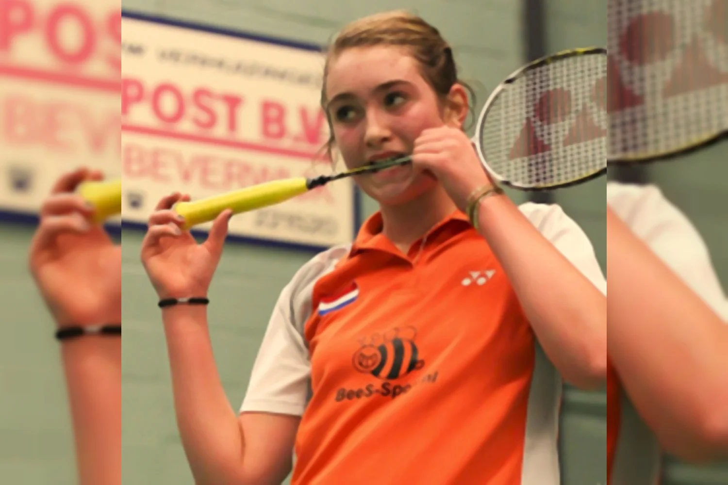 Imke van der Aar komt net tekort