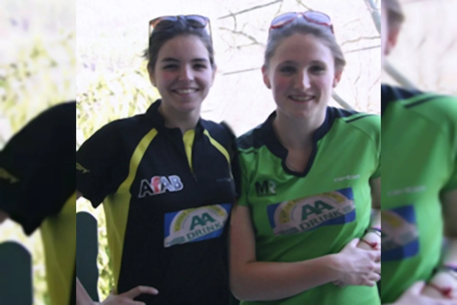 Kirsten en Romy op Hungarian Junior International