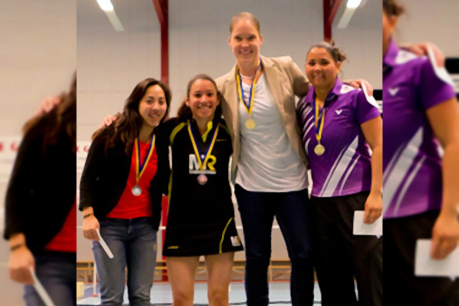 Lisa Malaihollo: 'Vier kleine pindaatjes renden zich rot'