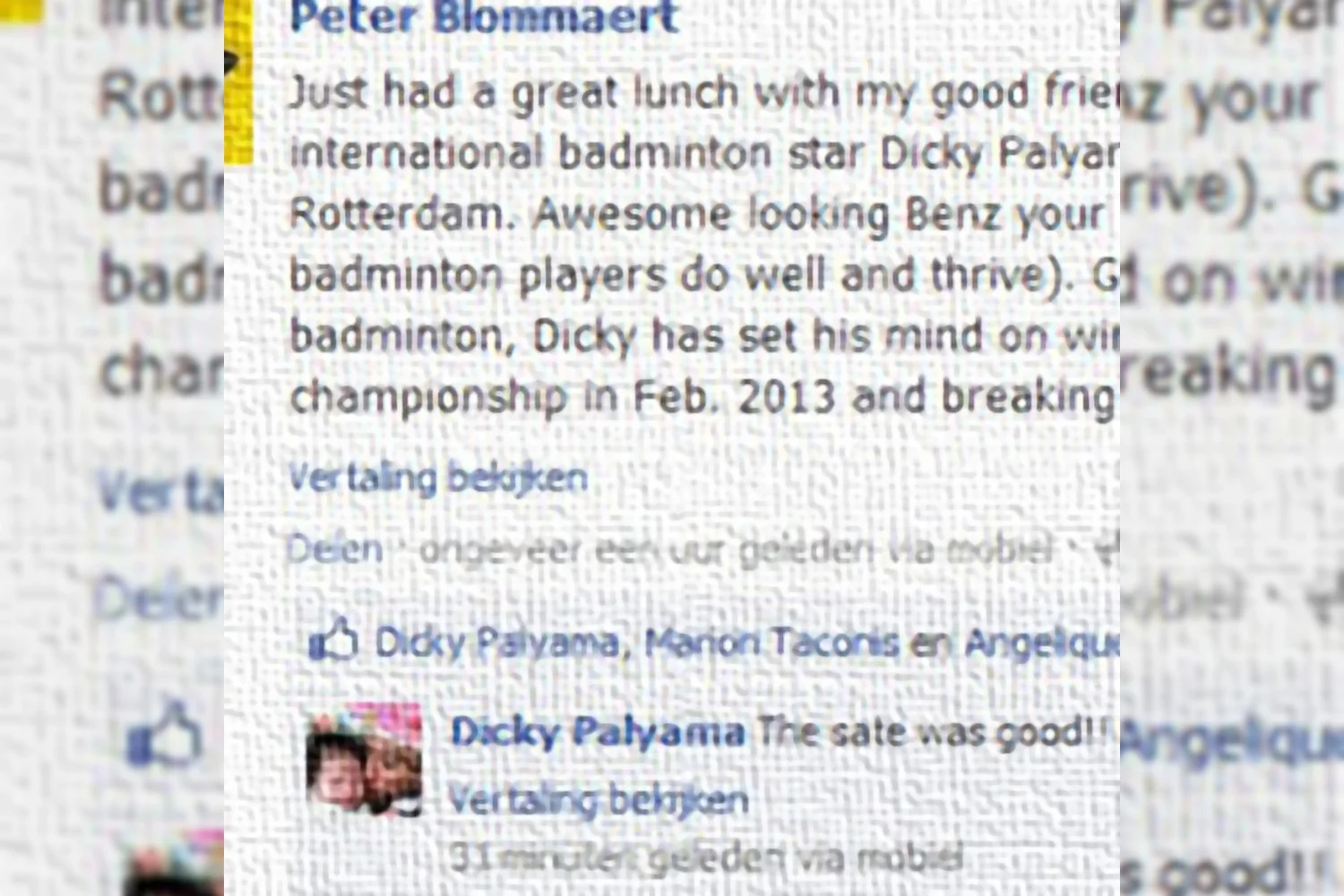 Dicky Palyama gunning for 10th National Championship in February 2013