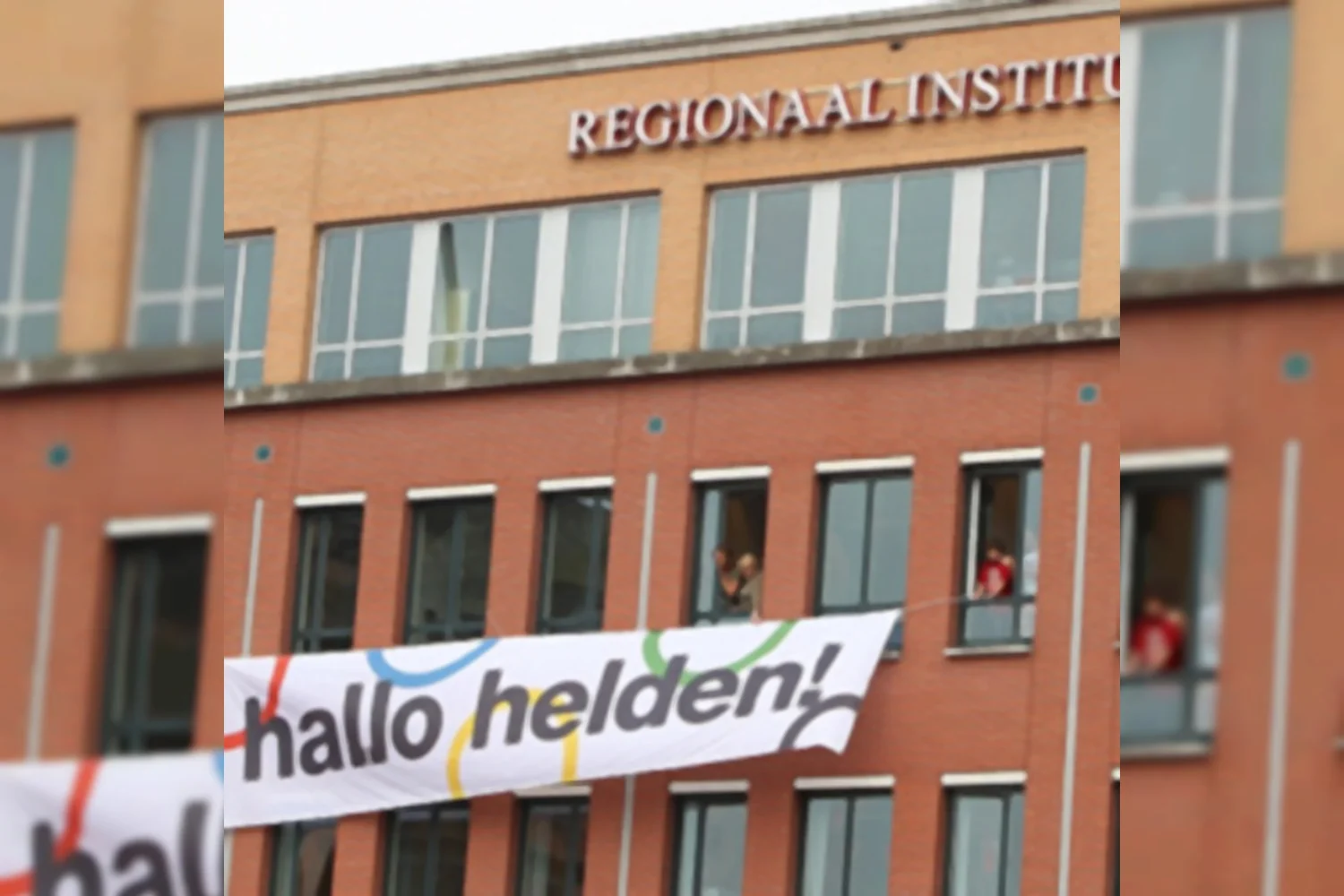 Olympisch welkomstcomite om u tegen te zeggen