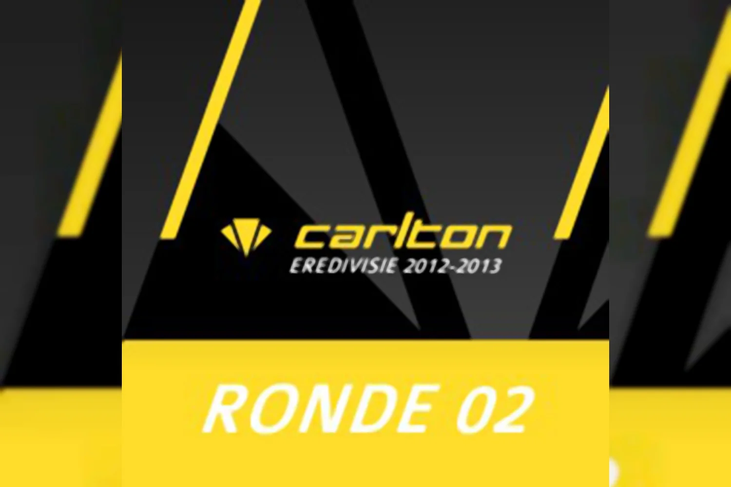 Carlton Eredivisie 2012-2013 - speelronde 2