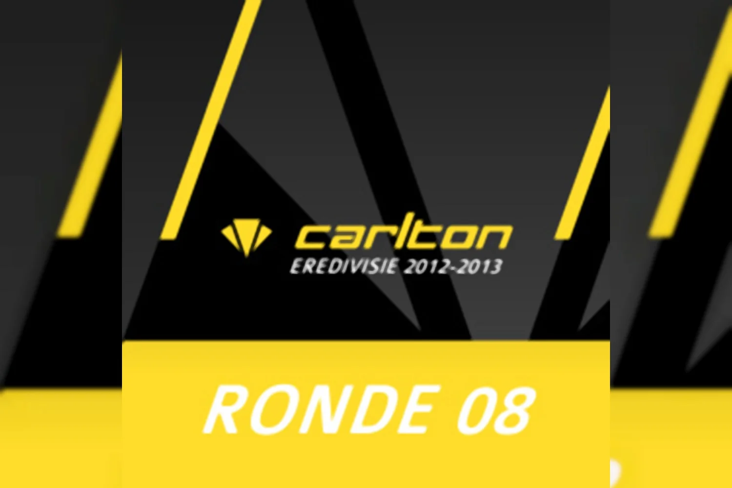 Carlton Eredivisie 2012-2013 - speelronde 8