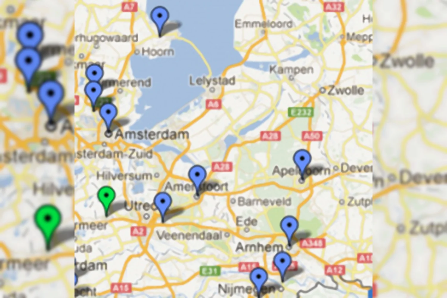Locaties START in beeld