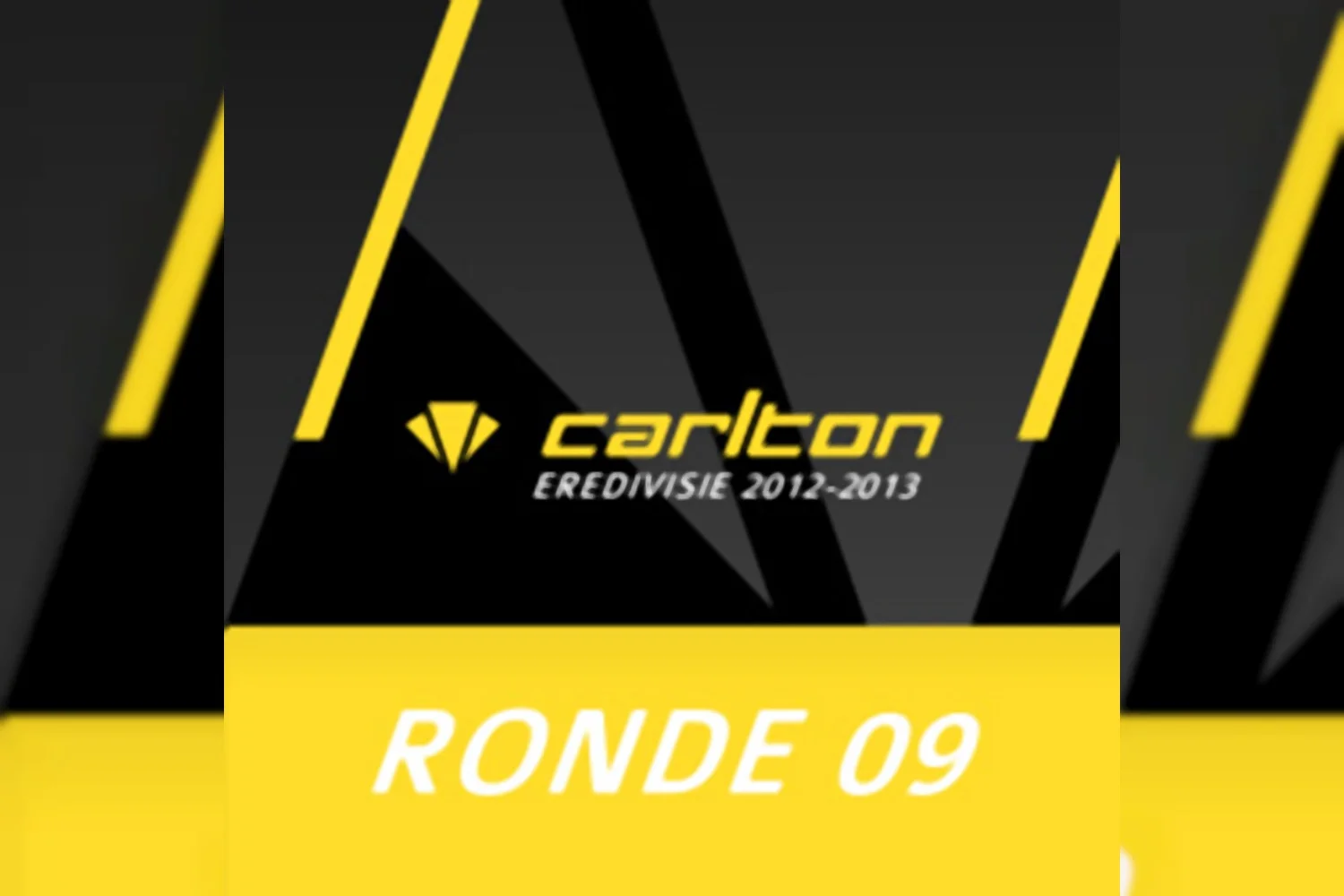 Carlton Eredivisie 2012-2013 - speelronde 9