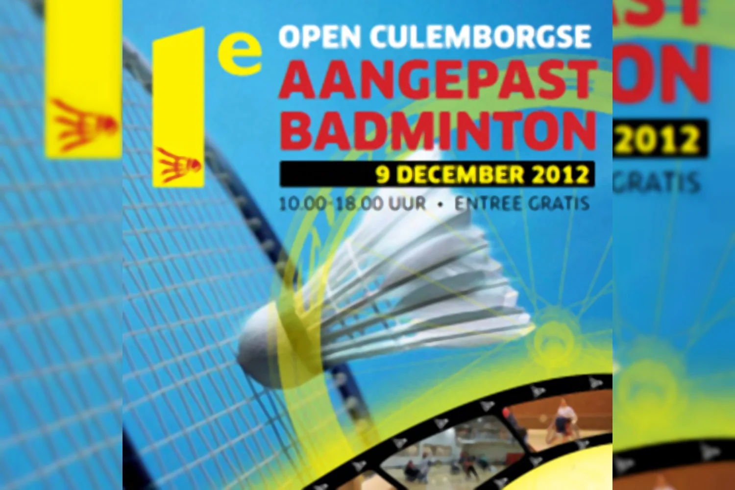Open Culemborgse Aangepast Badminton op 9 december 2012