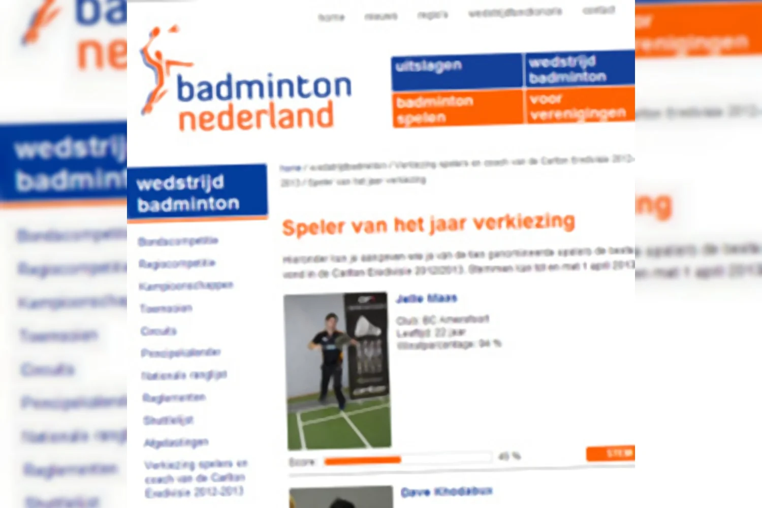 Verkiezing spelers en coach van de Carlton Eredivisie 2012-2013