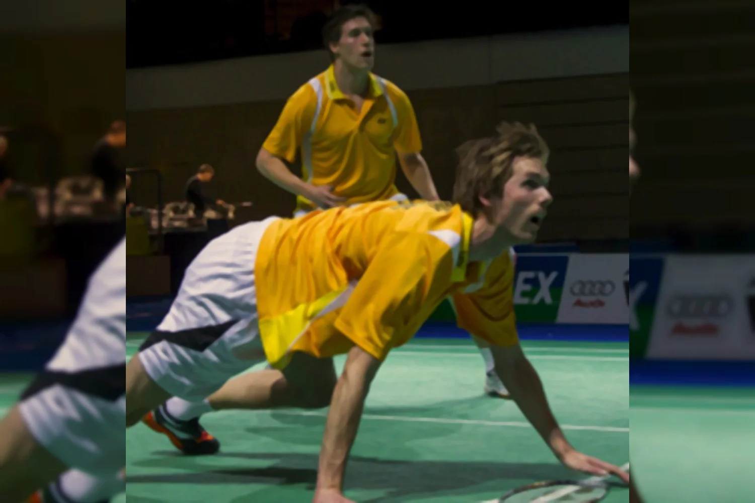 Schitterende herendubbel  van Koen en Ruud