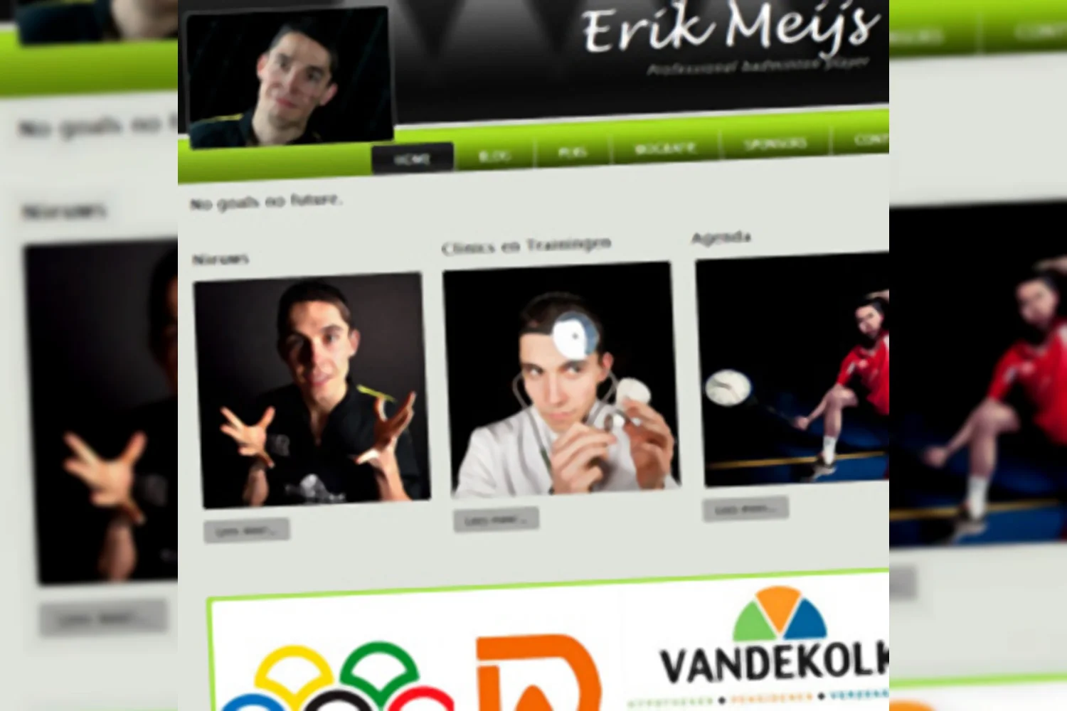 Erik Meijs: 'Ik heb een nieuwe website!'