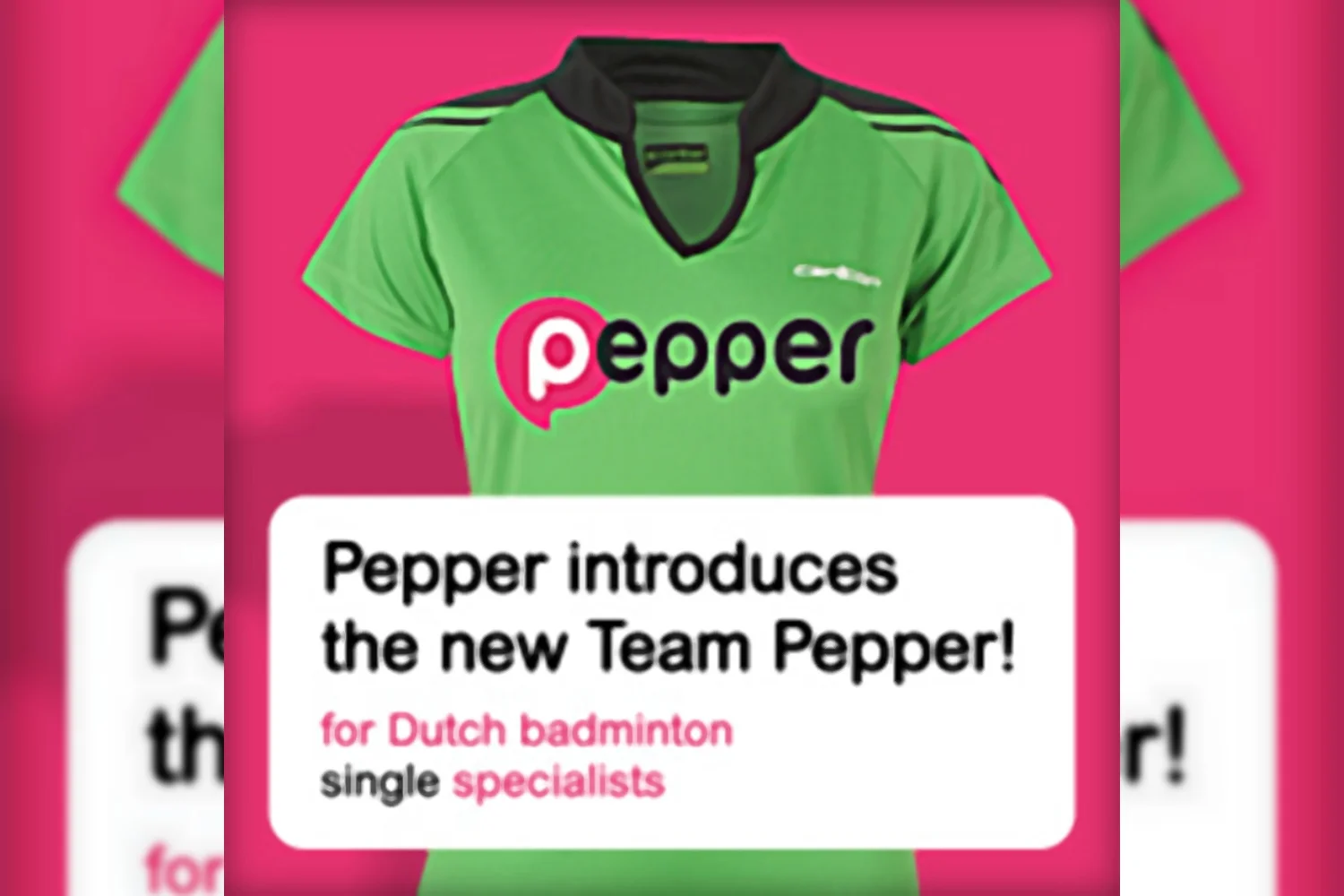Team Pepper spices up Dutch singles