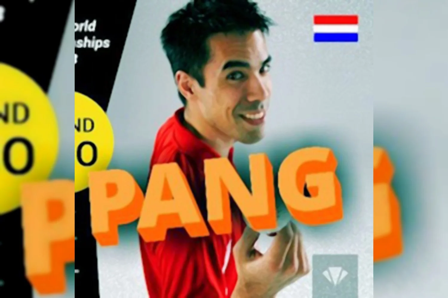 Eric Pang tegen Lin Dan woensdag live te volgen