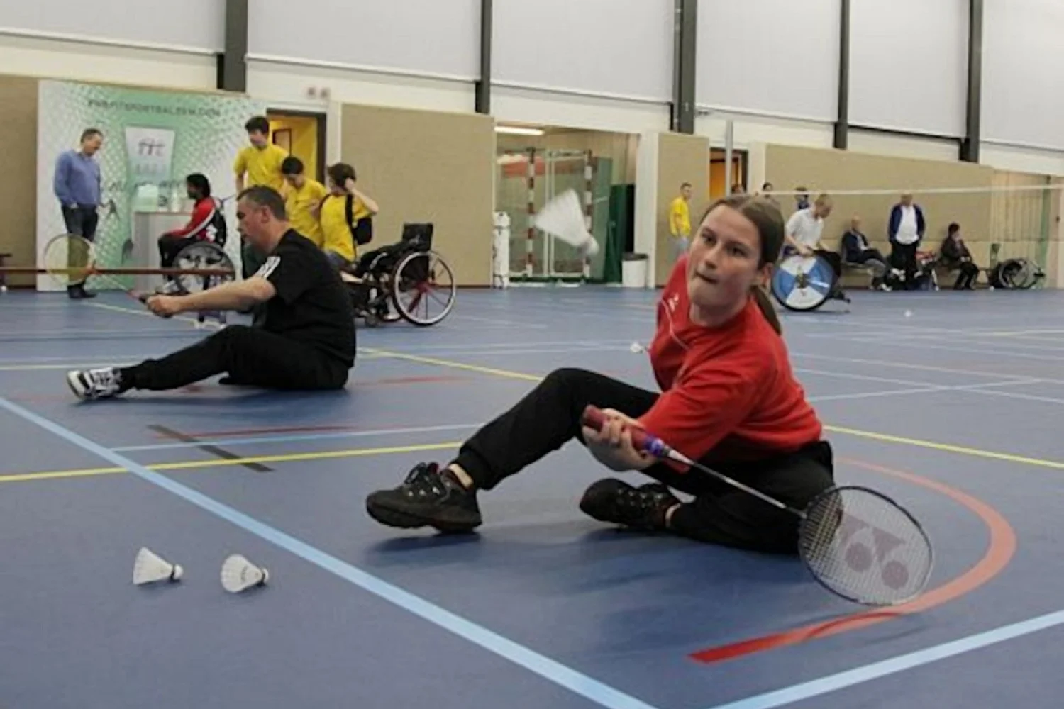 Bijeenkomst Rolstoel- en Aangepast Badminton