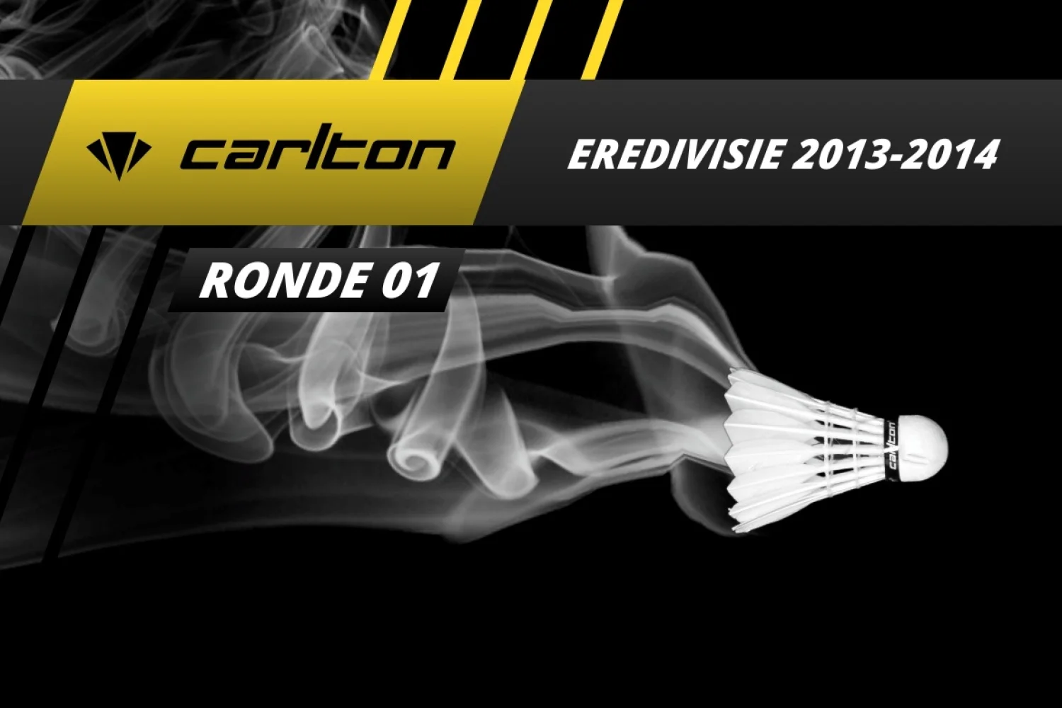 Offici&euml;le badmintonline Carlton Eredivisie website online