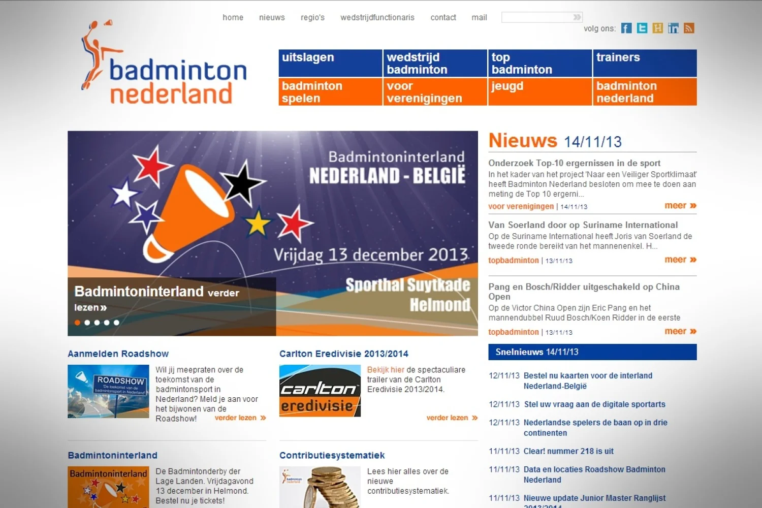 badminton.nl: de grote verdienste van Badminton Nederland?