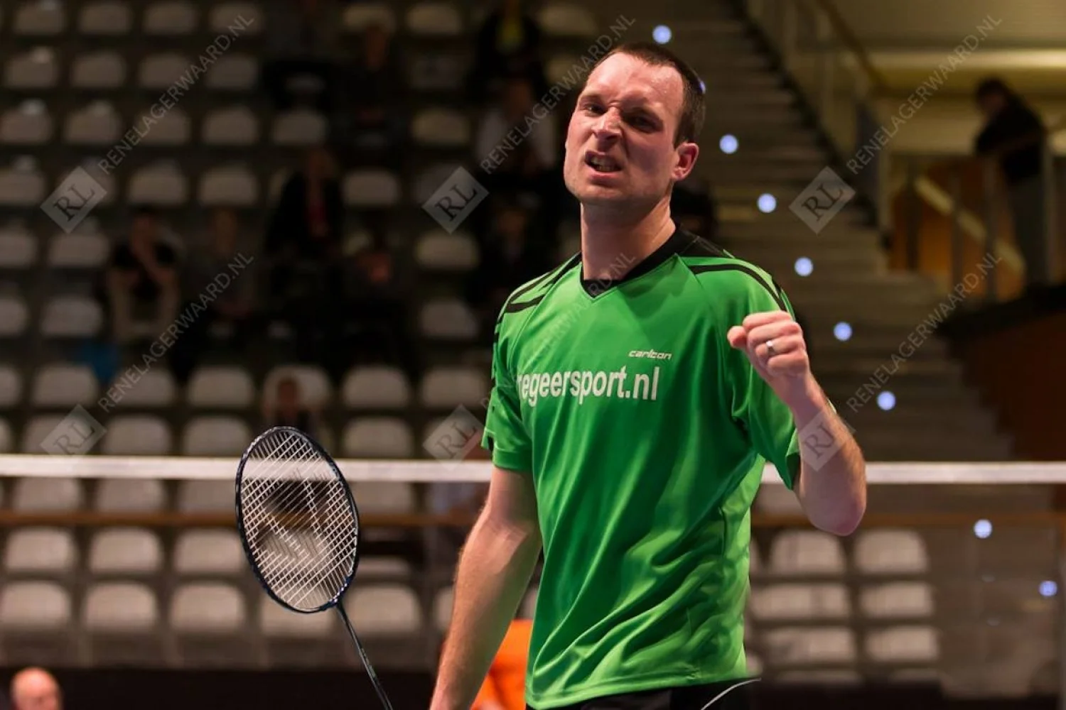 12 en 13 april badmintonnen met Belgen en Denen in Tiel