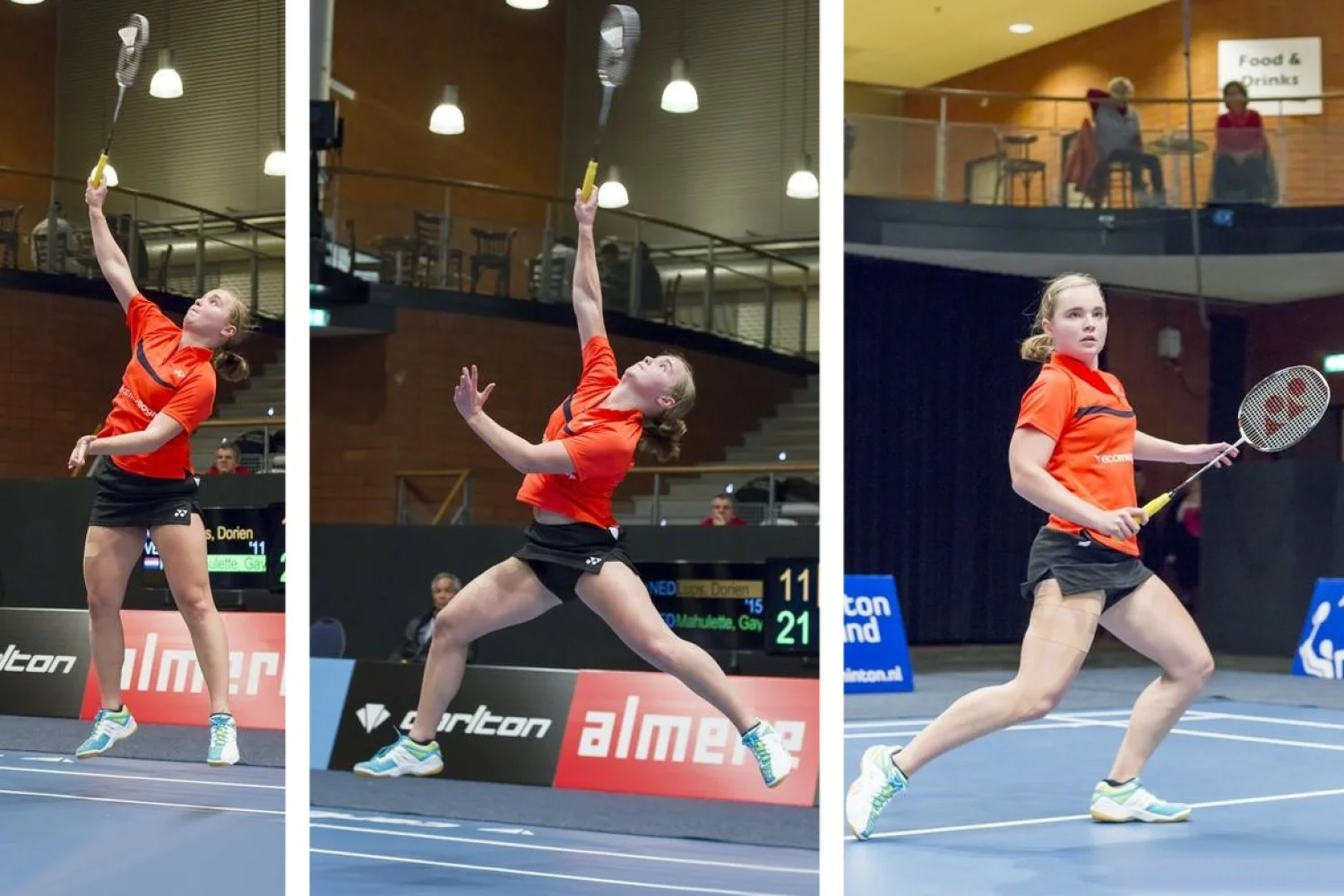 Dorien Lups en Mark Caljouw winnaars tijdens NJK in Tilburg