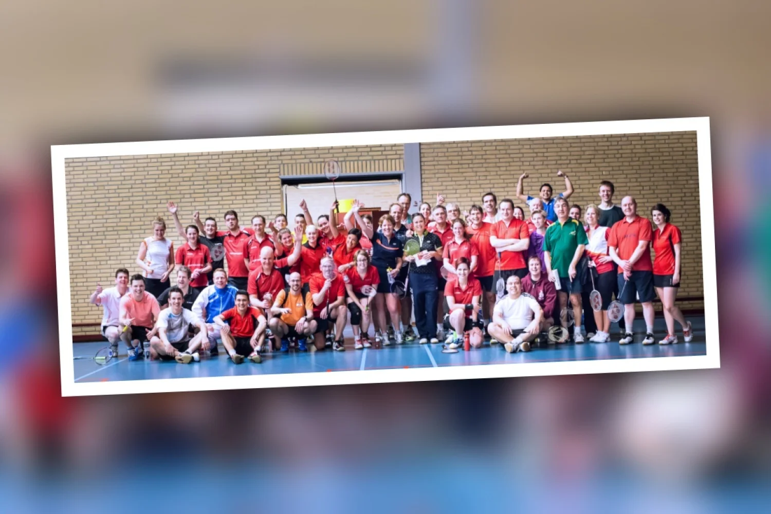 Lotte Jonathans voor clinic bij Alouette in Best