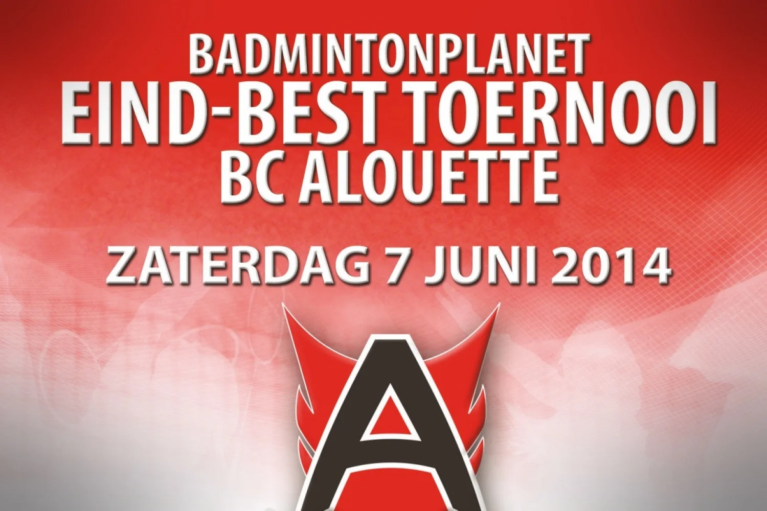 Hou 7 juni vrij in je agenda voor het Eind-Best toernooi