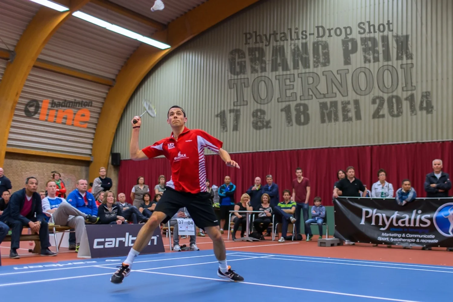 badmintonline mediapartner Phytalis-Drop Shot Grand Prix Toernooi (17 en 18 mei)