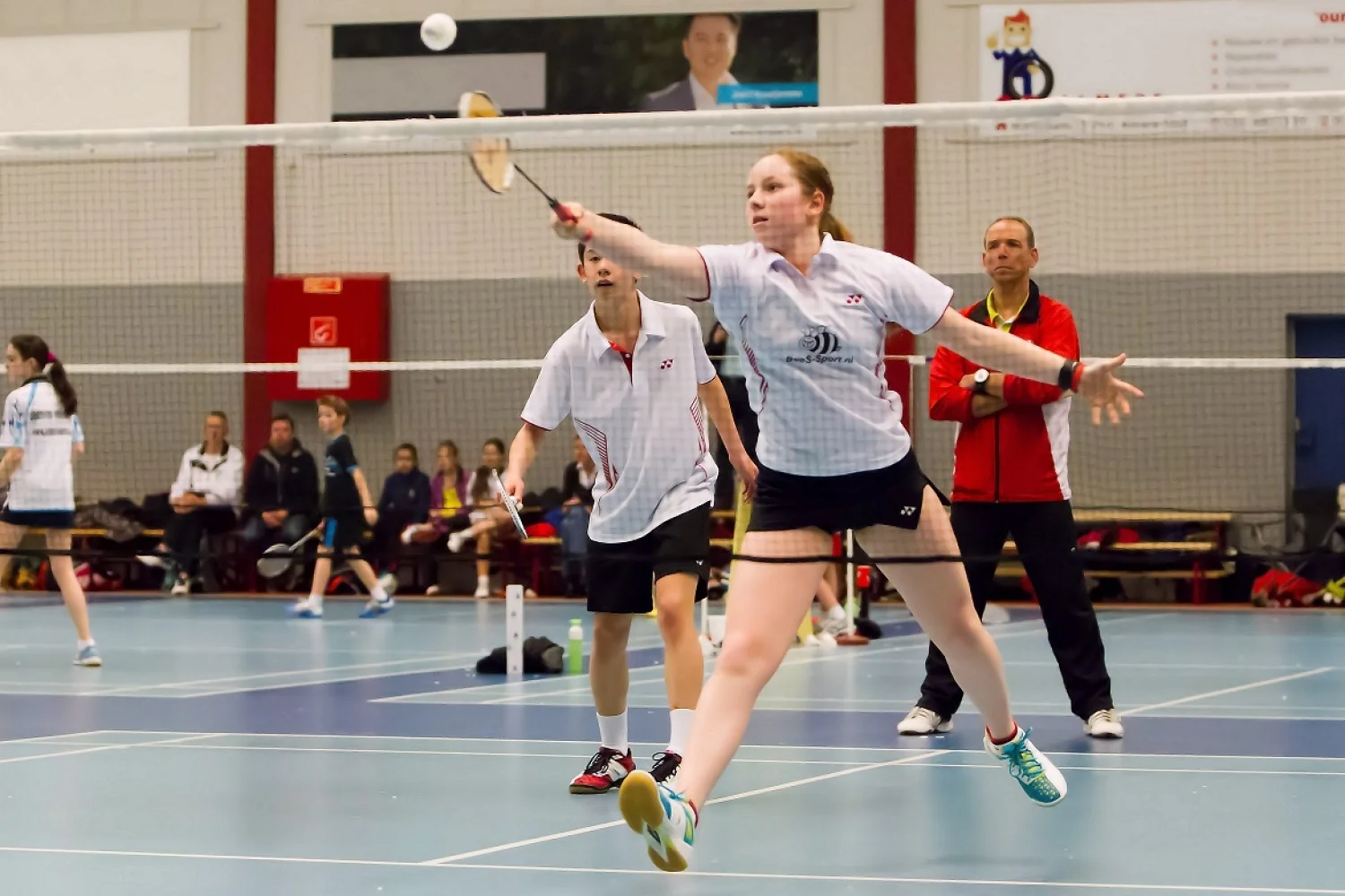 Mooie prestatie van vrouwendubbels Nationale U17-selectie in Belgian Junior