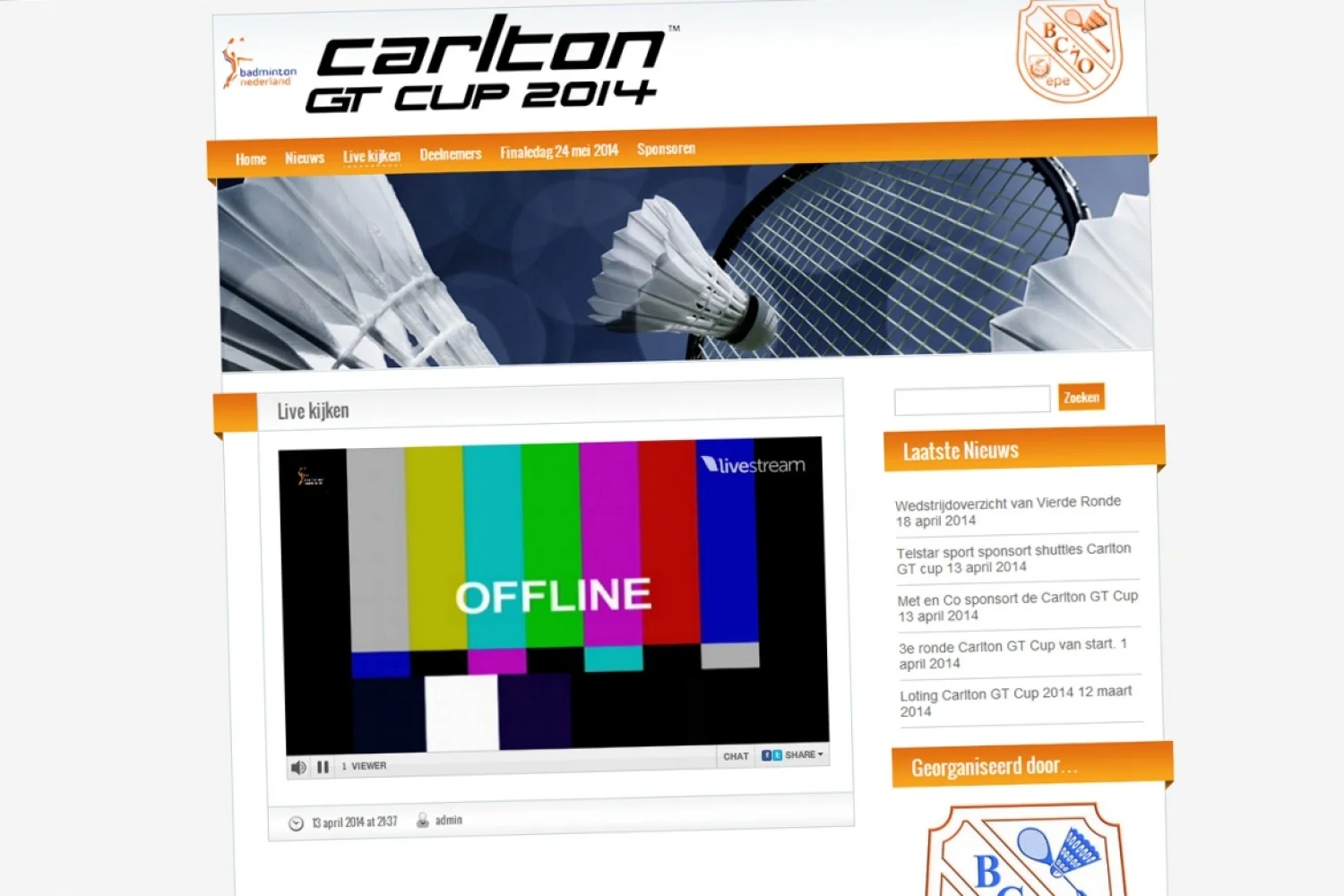 Loting finaledag Carlton GT Cup 2014 bekend