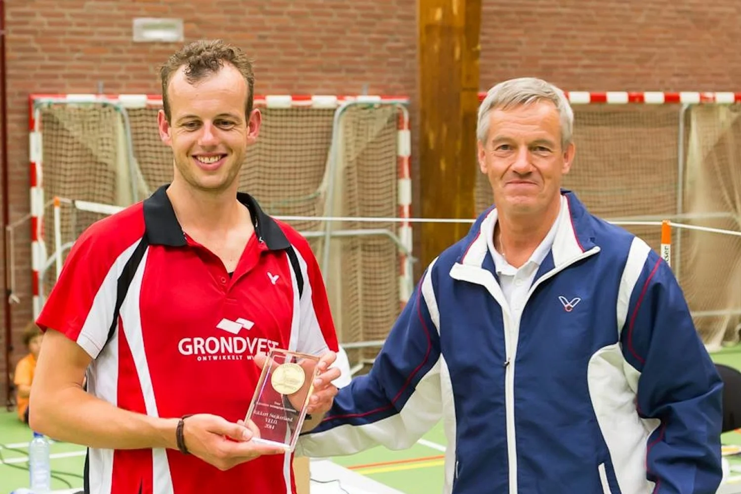 Erepenning voor Rikkert Suijkerland