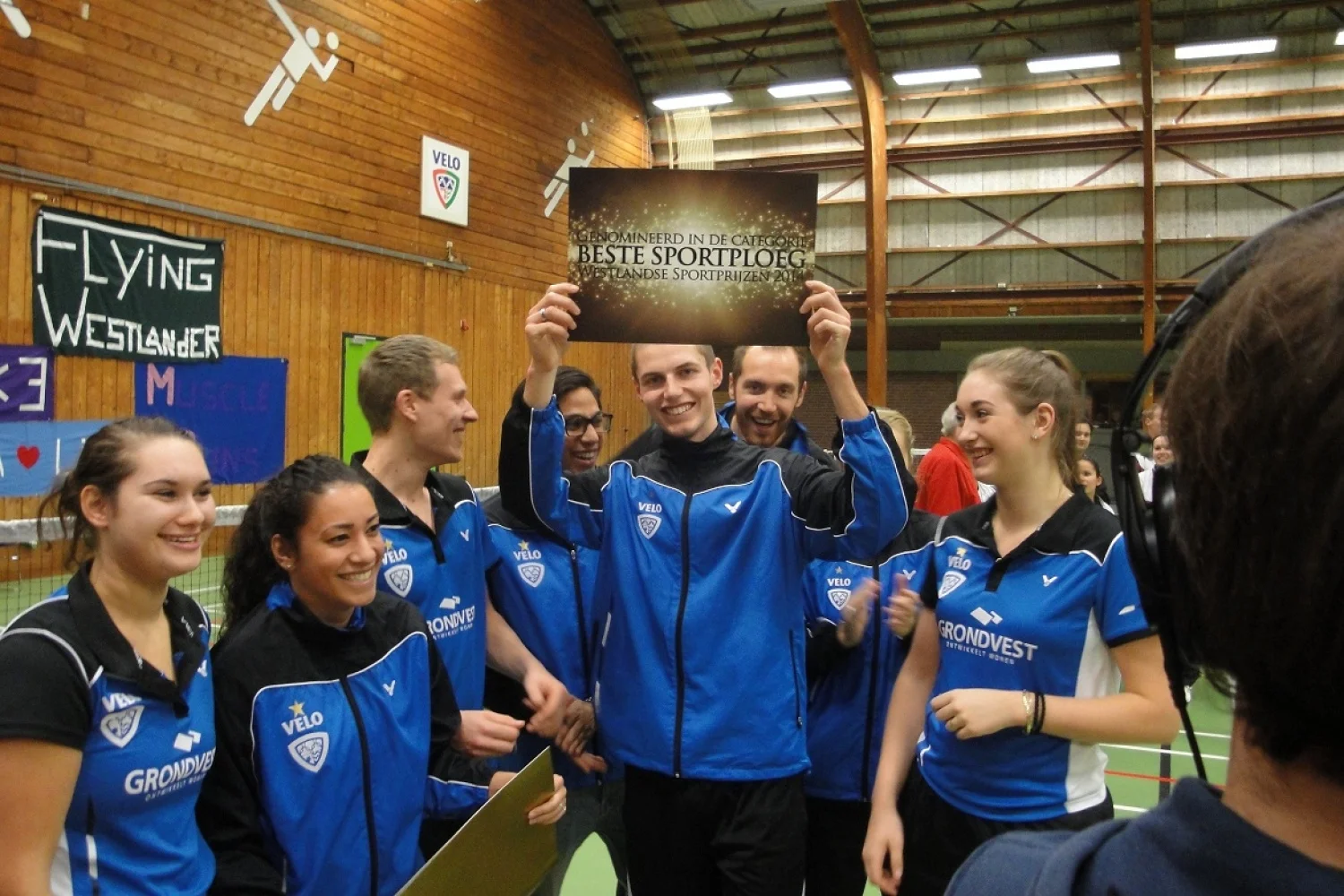 Eerste team VELO genomineerd voor Sportteam van het Jaar