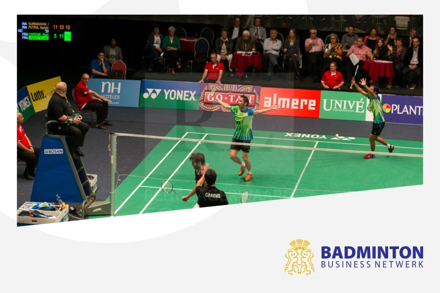 Banden aanhalen met Badminton Business Netwerk