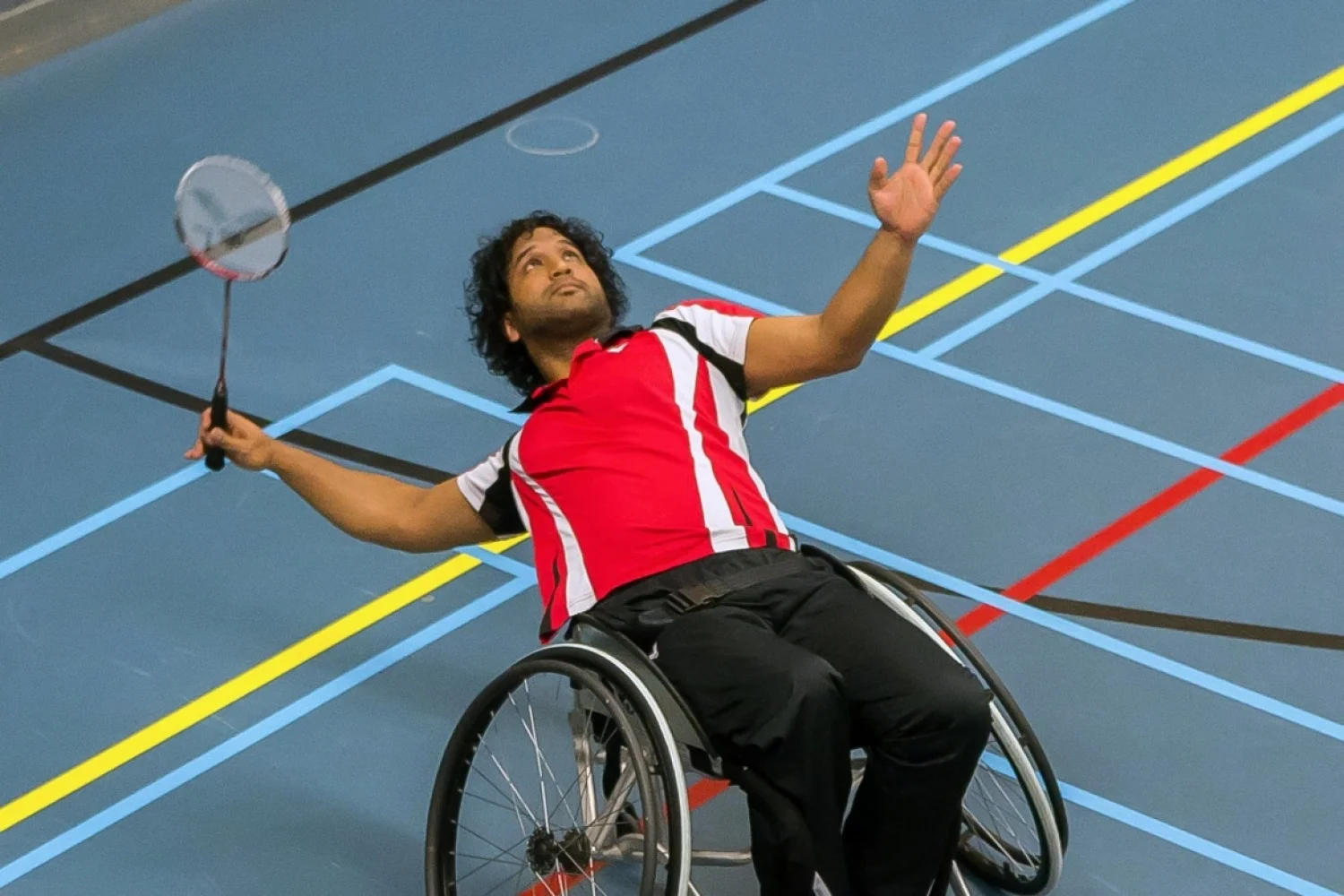 Para-badminton onderzoeksproject in Parijs met Jordy Brouwer