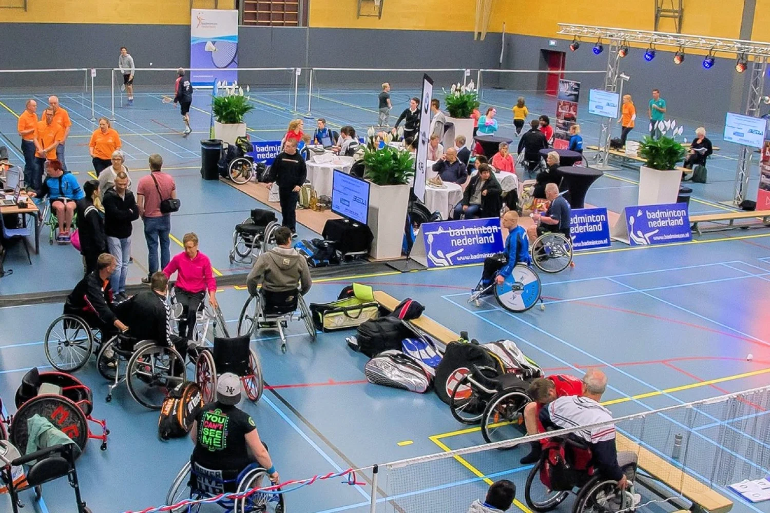 Nederlandse Kampioenschappen aangepast badminton in Veenendaal