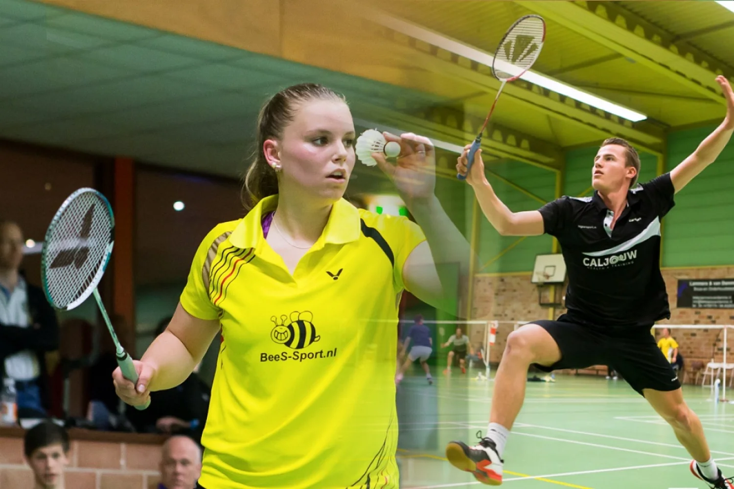 Mark Caljouw en Tamara van der Hoeven kampioenen in Zoetermeer