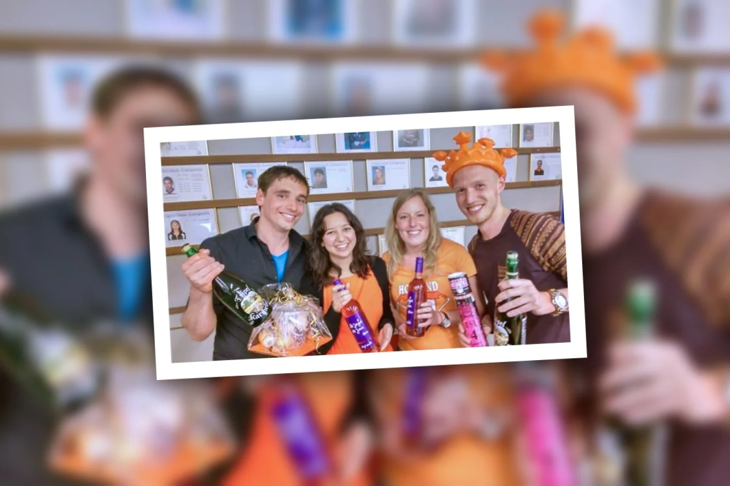 Iduna boven tijdens oranjeweekend