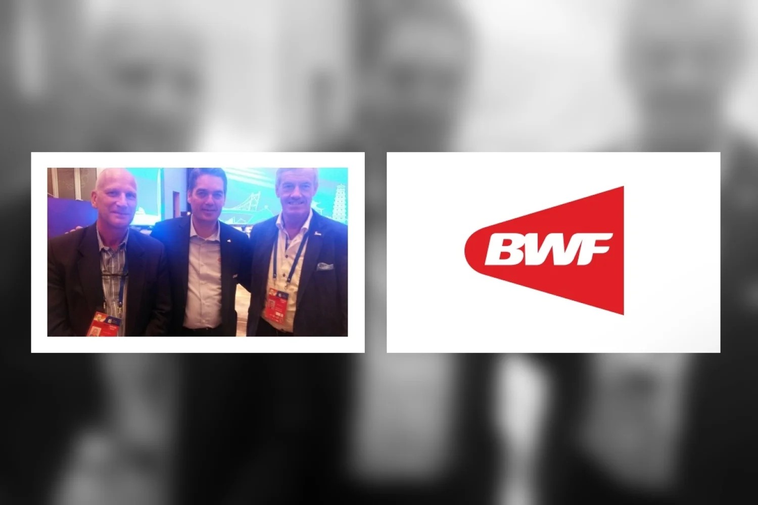 Nederlandse en Deense badmintonbestuurders treffen elkaar in China