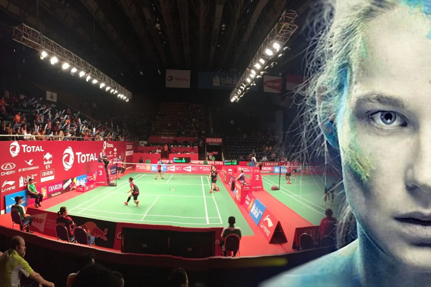 Iris Tabeling: met schmink op je gezicht naar de Yonex Dutch Open!?