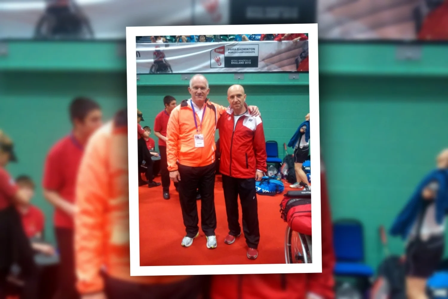 Eddy Boerman klaar op WK Aangepast Badminton 2015