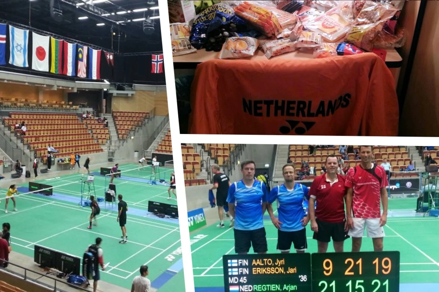 Interim-verslag WK Veteranen in Zweden