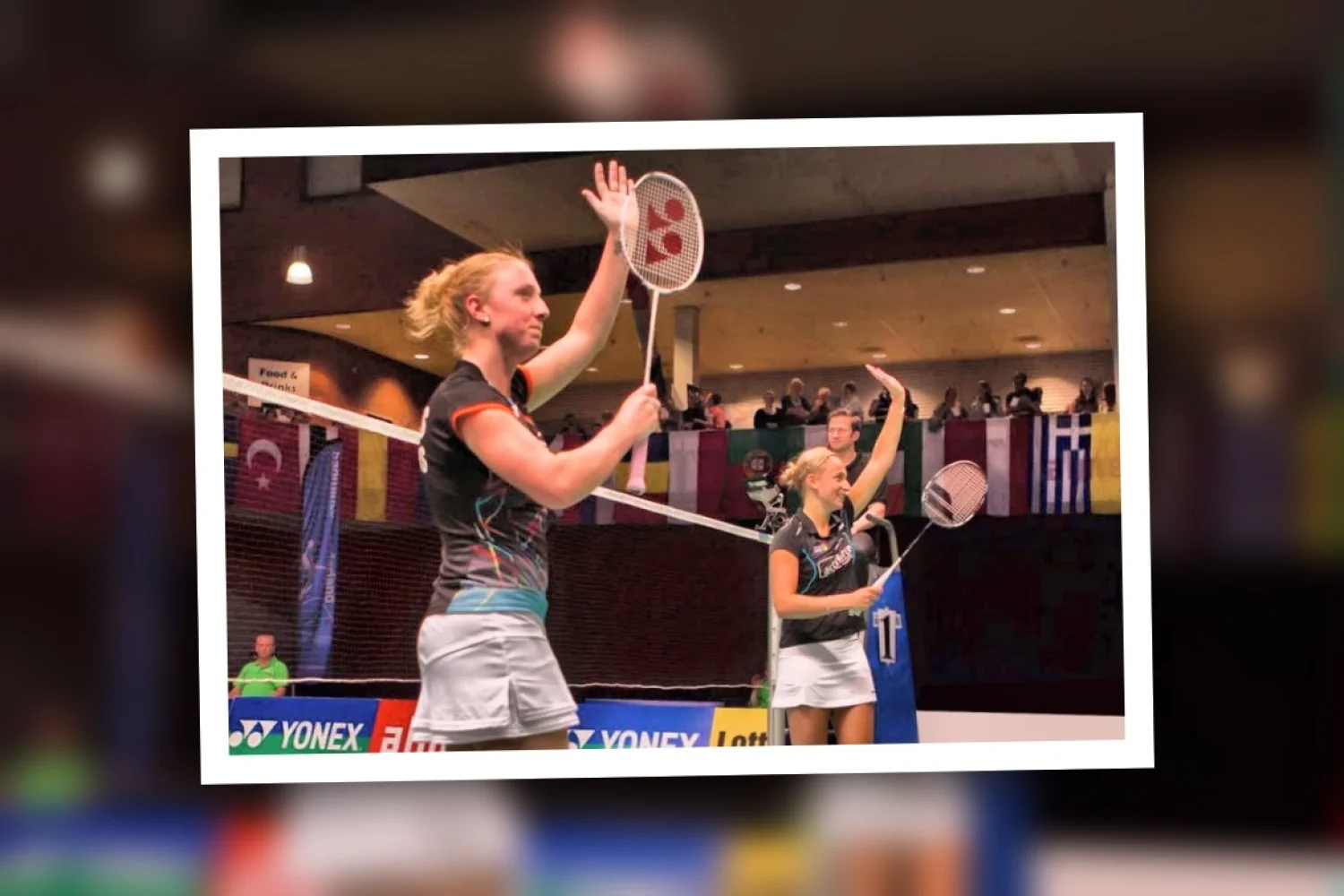 Eefje Muskens en dubbelpartner Piek tonen progressie in Birmingham tijdens All England