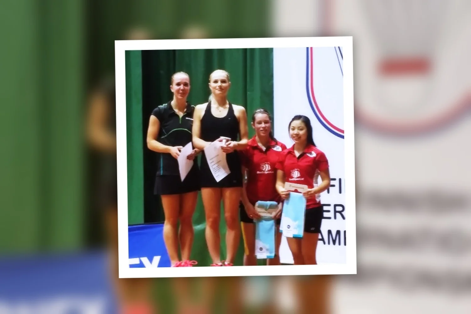 Cheryl Seinen and Alida Chen runners-up at Finnish International