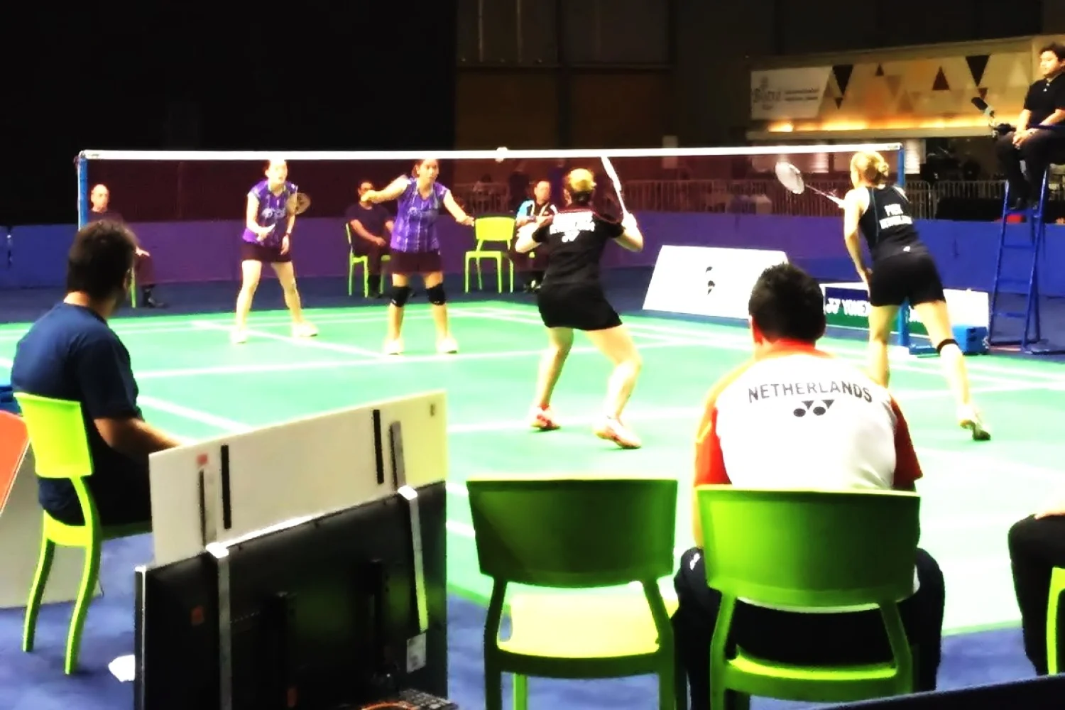 Halve finale voor badmintonsters Piek en Muskens in Brazilië