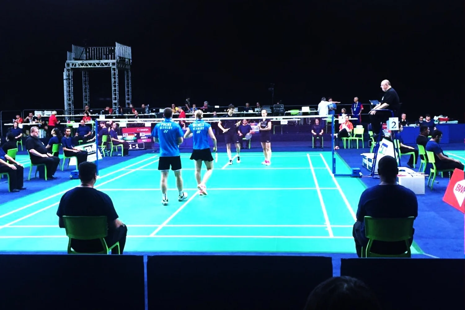 Ook halve finale voor Arends en Piek in Brazilie