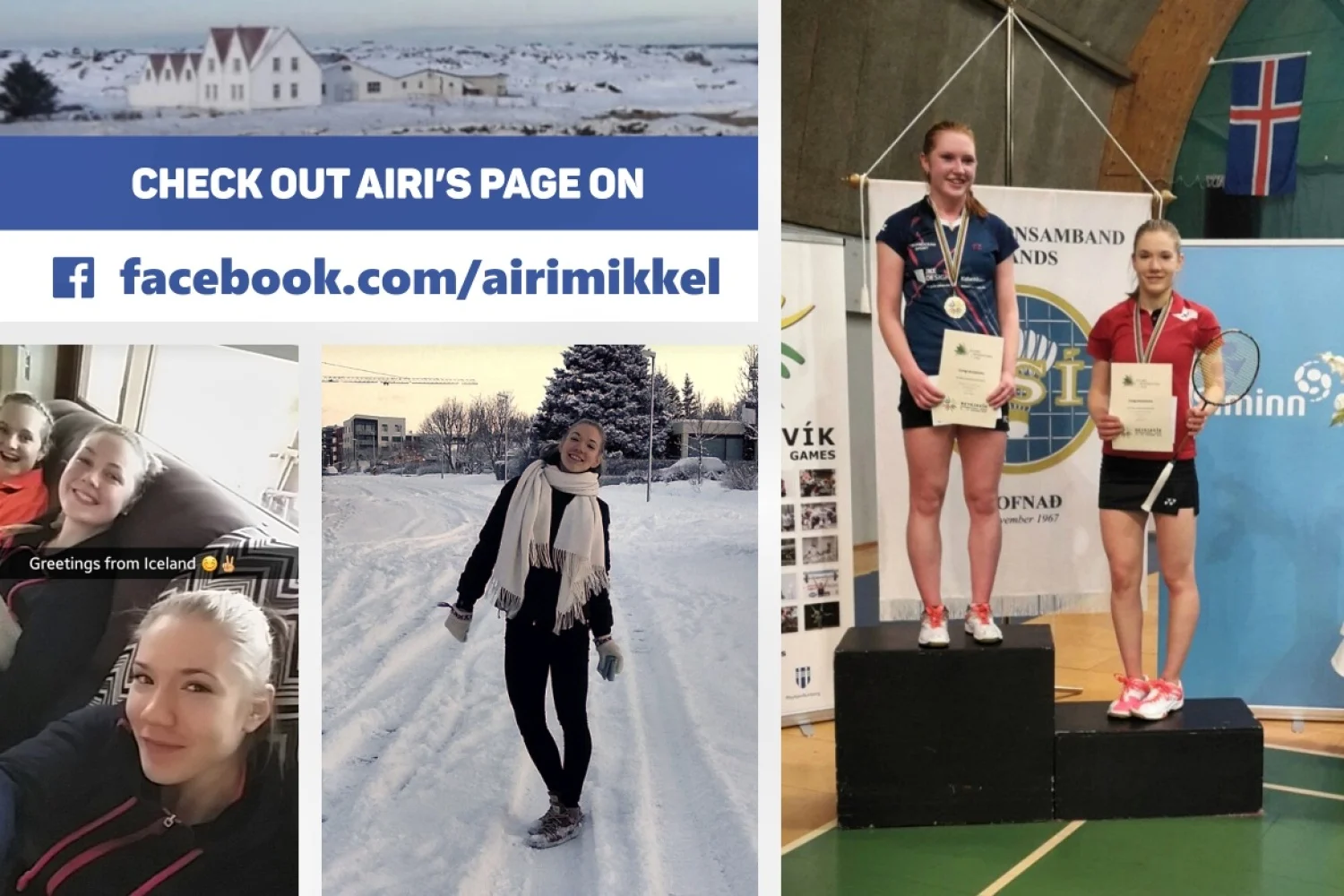Finnish silver in Iceland for Airi Mikkela