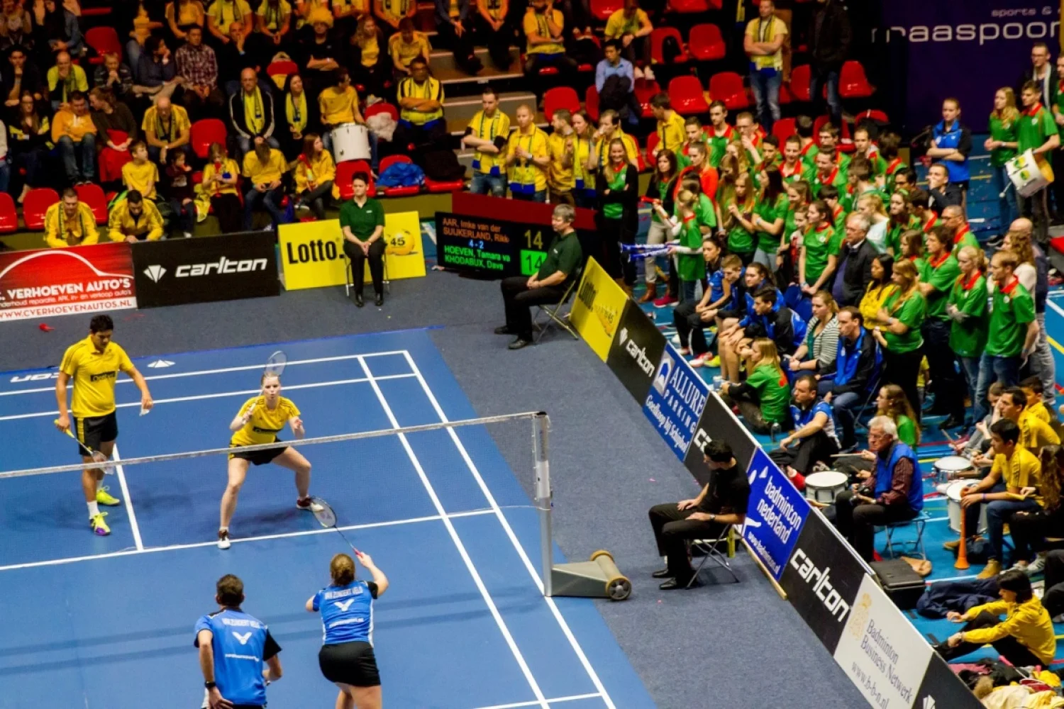 Paul Kleijn: Pure badmintonbeleving tijdens eredivisiefinale in Maaspoort